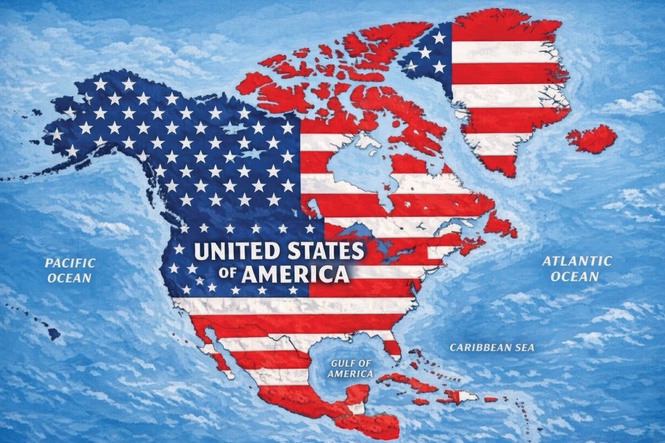 Trump throws fuel on international feuds with Truth Social post bathing multiple countries in the American flag
