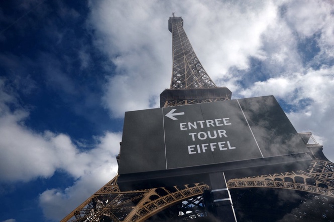 Eiffel Tower shuts amid allegations female staff were removed during visit of Hindu monks