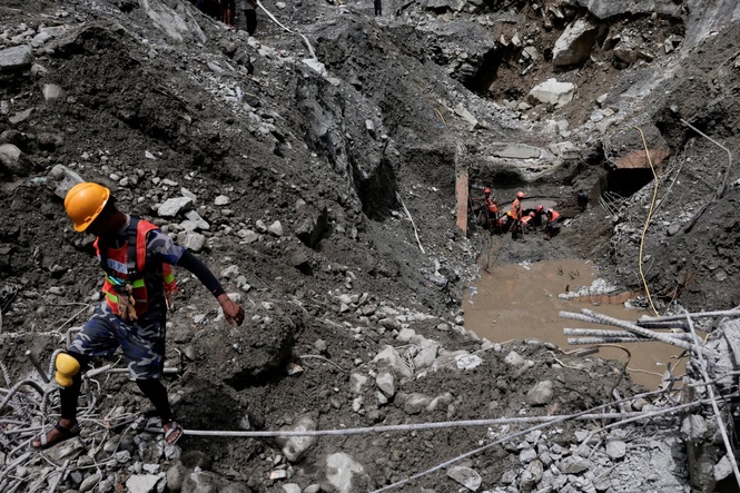 Fury in Nepal amid delays in search for missing workers after catastrophic floods