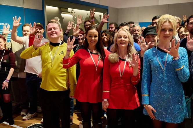 Star Trek fans successfully set new Guinness World Record at London museum