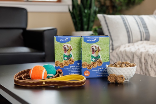 Girl Scouts' first cookies for dogs will go on sale in January