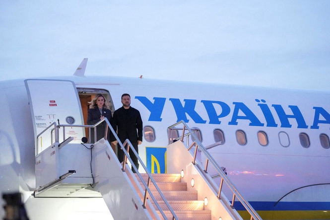 Zelensky’s plane ‘almost hit’ by Russian drone – what we know