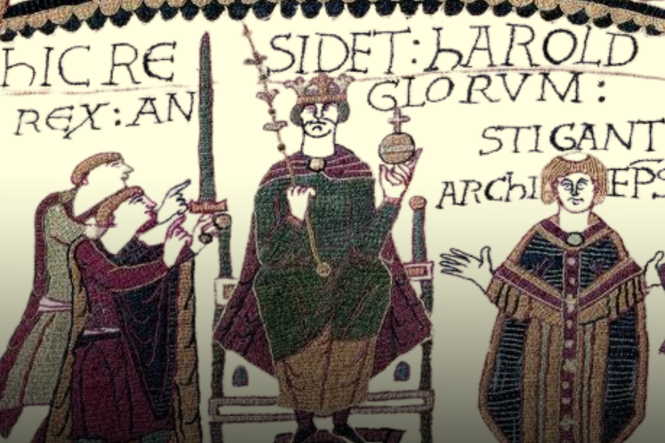 What does the Bayeux Tapestry actually show?