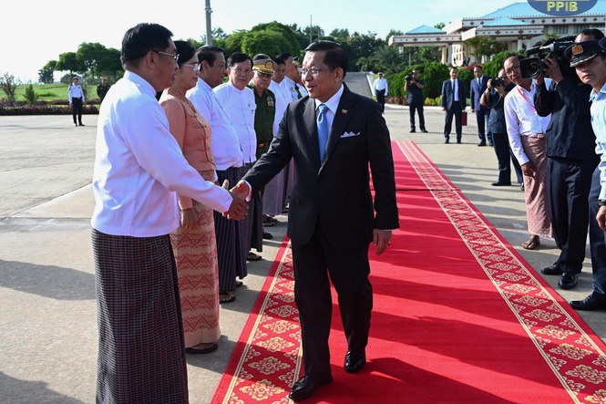 Myanmar's Min Aung Hlaing visits Cambodia as he seeks to restore ASEAN engagement