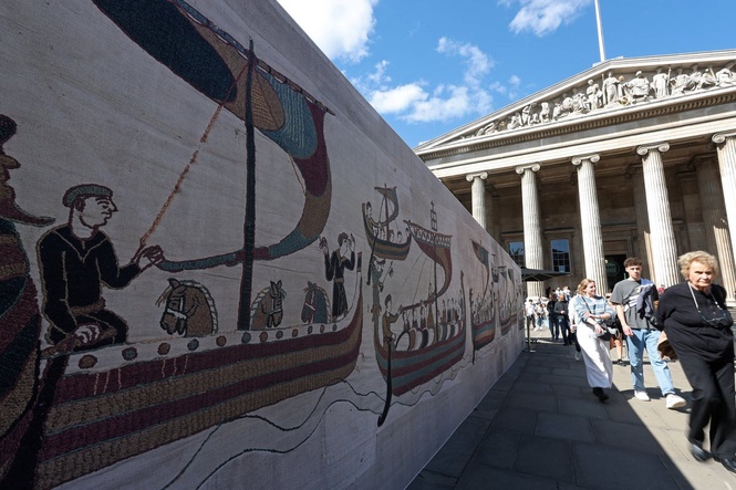 Unearthing the Bayeux tapestry’s 1,000 year journey to the British Museum