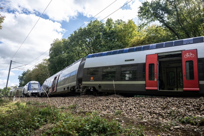 French train derailment in Normandy sparks sabotage investigation after 44 injured