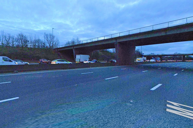 Man seriously injured after wrong-way crash on motorway