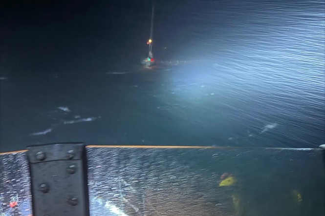 Six rescued in dramatic seven-hour operation after yacht hits fish farm off Antrim