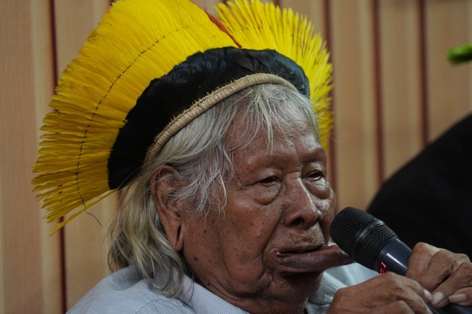 Indigenous leader Raoni receives palliative care in Brazil after cancer diagnosis