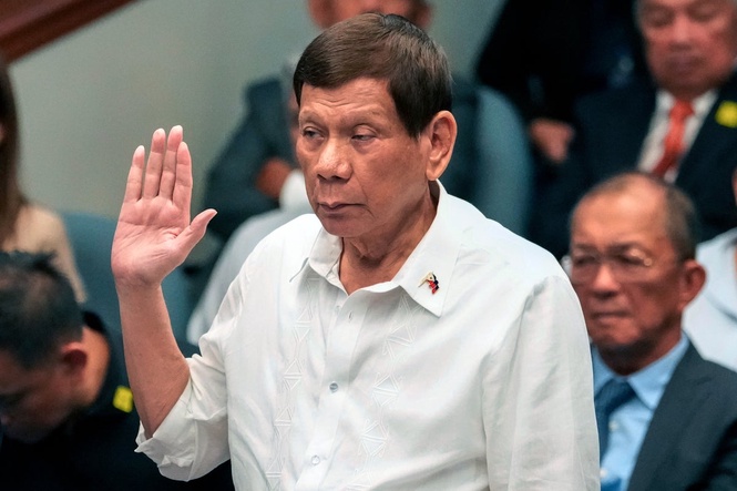 Former Philippine President Rodrigo Duterte is expected in court in The Hague