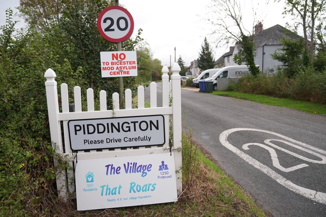 Village votes for independence in symbolic referendum driven by migrant camp