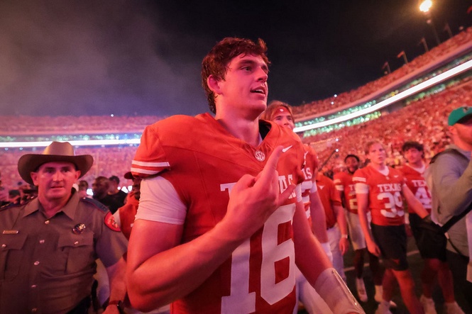 Arch Manning says ‘I need to do better’ after laughing at fake slapping video