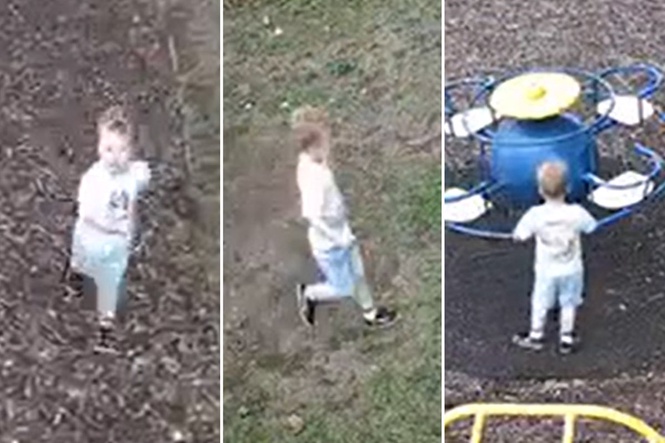 Noah Woods missing latest: First CCTV images released of boy, 3, as father issues fresh plea on search