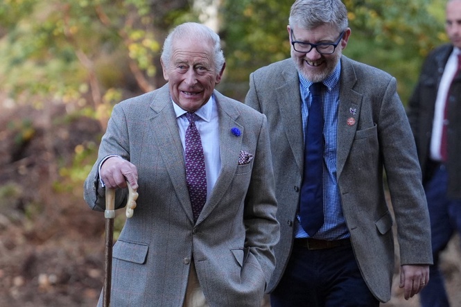 King Charles shares ‘admiration and appreciation’ for those who tackled UK wildfires