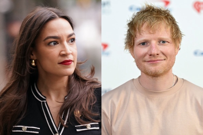 AOC deletes Ed Sheeran from her playlist but says he’s not the real villain in Macklemore controversy
