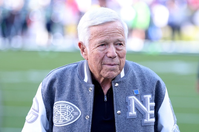 Macklemore challenges Robert Kraft to donate $1m as Sheeran asks him for $2m