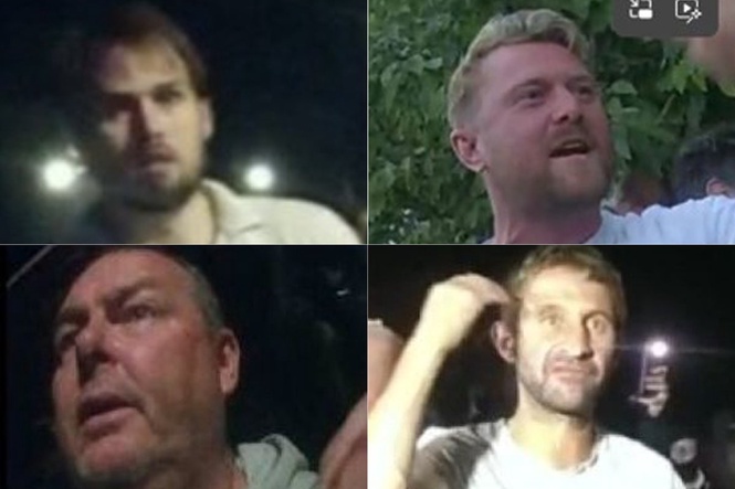 Police searching for four men after disorder at Portsmouth anti-migrant protest