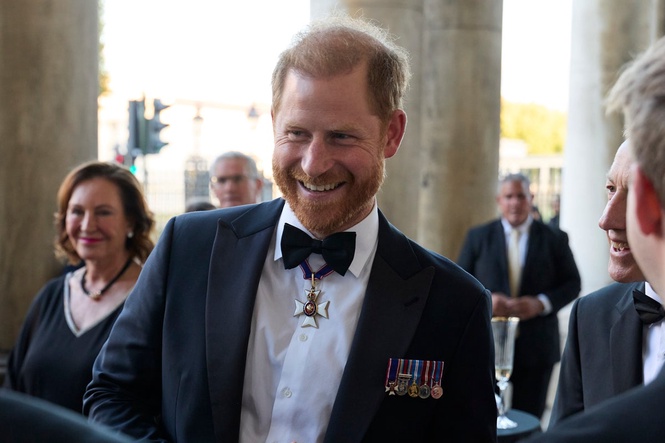 Prince Harry questioned over uncle’s explosive book claims in first public appearance since UK return