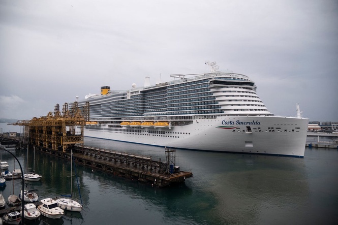 Passenger knocked unconscious during mass brawl on Mediterranean cruise ship