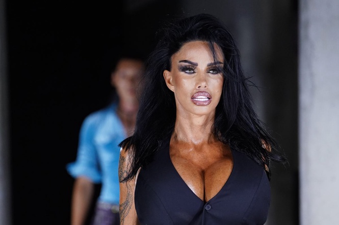 ‘Sex sells’ says Katie Price who makes London Fashion Week return for Natasha Zinko’s OnlyFans show