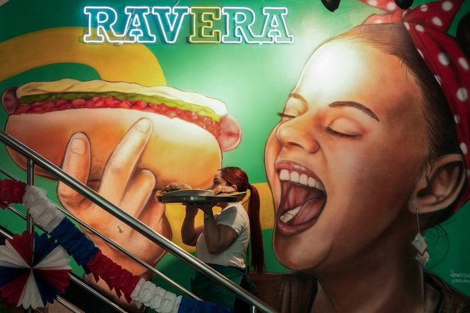 In Chile, even beloved hot dogs feel the economic squeeze