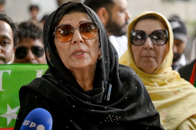 Former Pakistan PM Imran Khan’s sister arrested days before protest march