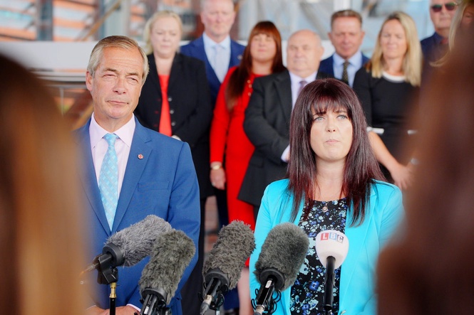 Farage welcomes ‘determined’ new leader of Reform in Wales