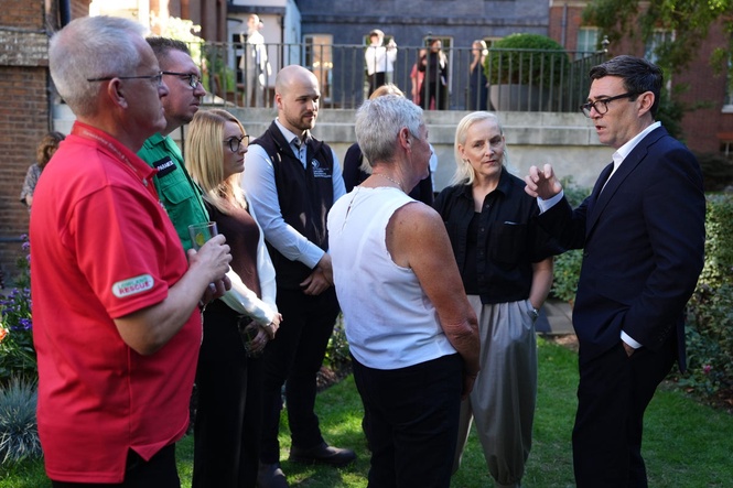 Burnham vows to ensure ‘resilience’ after ‘tough’ summer for emergency services