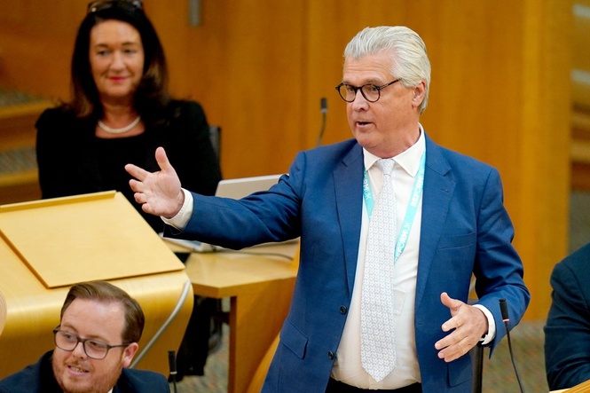 Reform MSPs in Holyrood walkout over independence debate ‘farce’