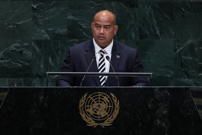 A nation renamed stands up at the UN: 'Say our name. Naoero.'