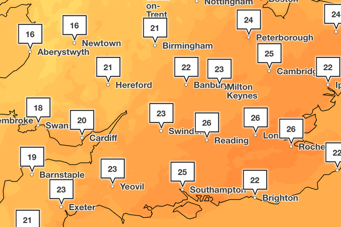 UK set for ‘exceptionally warm’ weather later this week, Met Office says