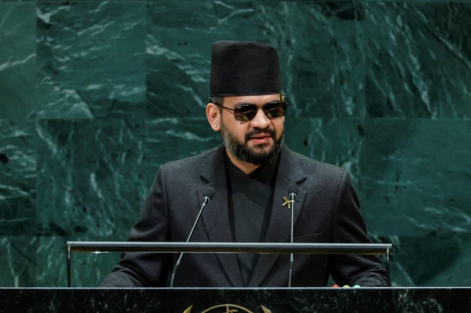 Nepal’s deadly floods are ‘a warning to the world’, PM tells UN