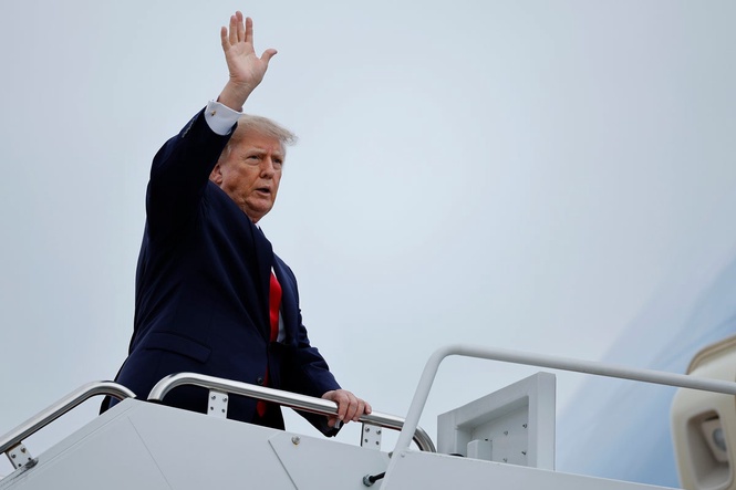 CNN reporters banned from Air Force One for Trump’s Tennessee trip
