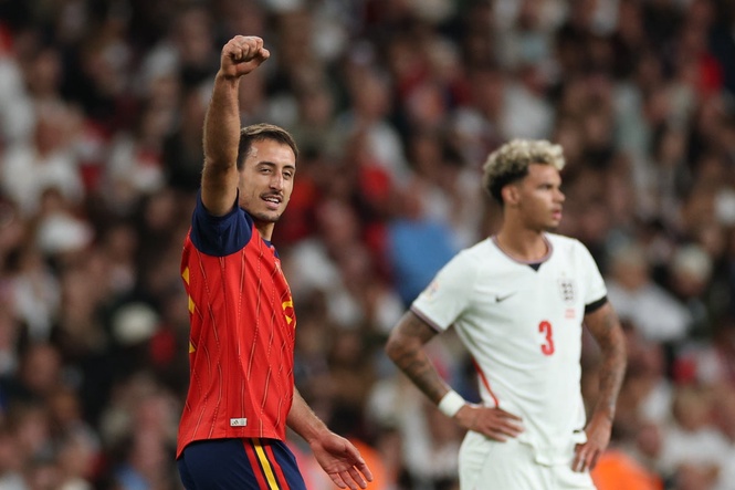 England vs Spain LIVE:  Mikel Oyarzabal clinches victory for world champions in five-goal thriller at Wembley