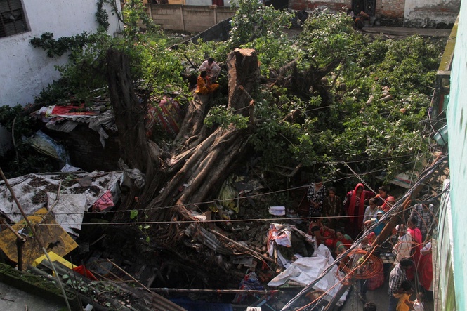 More than 60 people dead as heavy rain triggers flooding in northern India