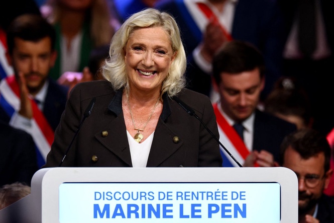 What Marine Le Pen’s senate wins mean for the far-right in France’s presidential elections