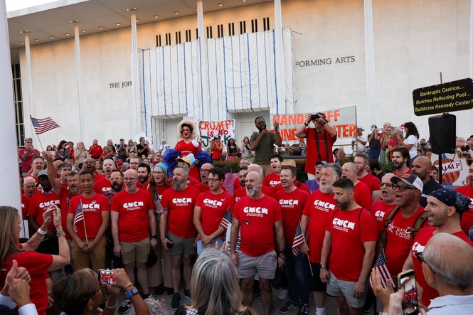 Kennedy Center’s leader stopped a plan to fix the faulty ceiling before it came crashing down, whistleblowers claim