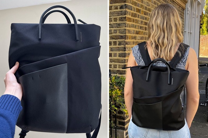 I only wear shoulder bags – but this backpack designed for women has converted me