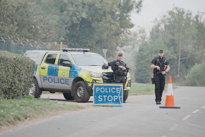 Fact check: RAF Fairford arrest image likely manipulated with AI