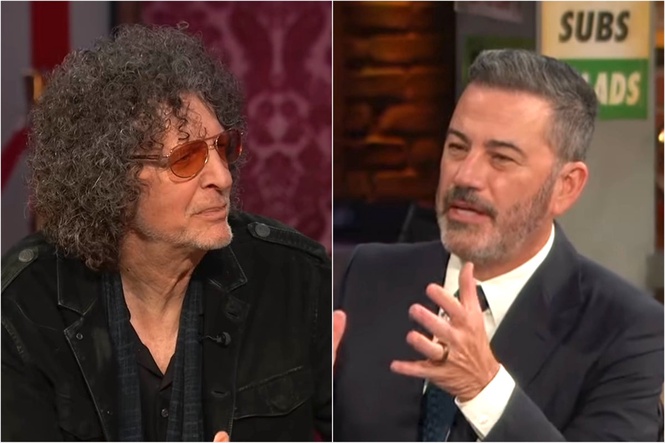 Howard Stern tells Jimmy Kimmel to ‘come clean’ about his friendship with Jimmy Fallon