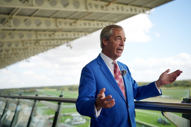 Burnham ‘opening door to Reform’ by reigniting Brexit debate, Farage says