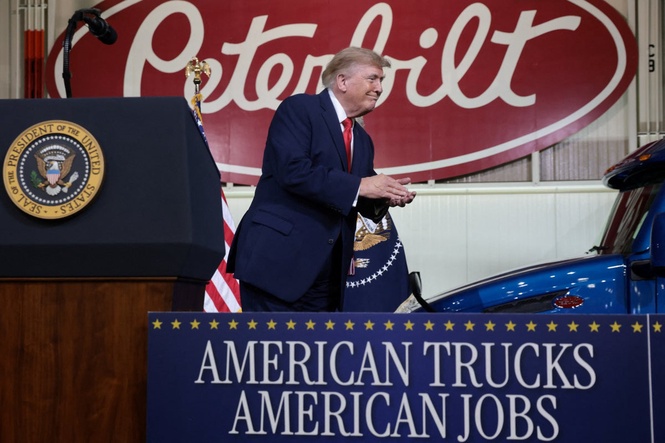 Trump touts having the best numbers of any president, despite his dismal approval rating