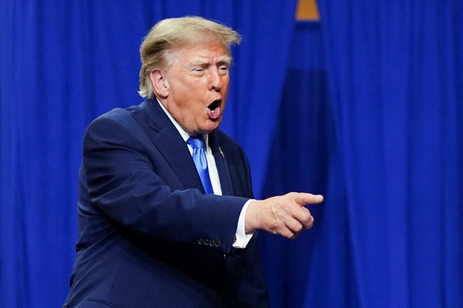 Trump says voting in America is ‘corrupt’ in late-night elections rant ahead of the midterms