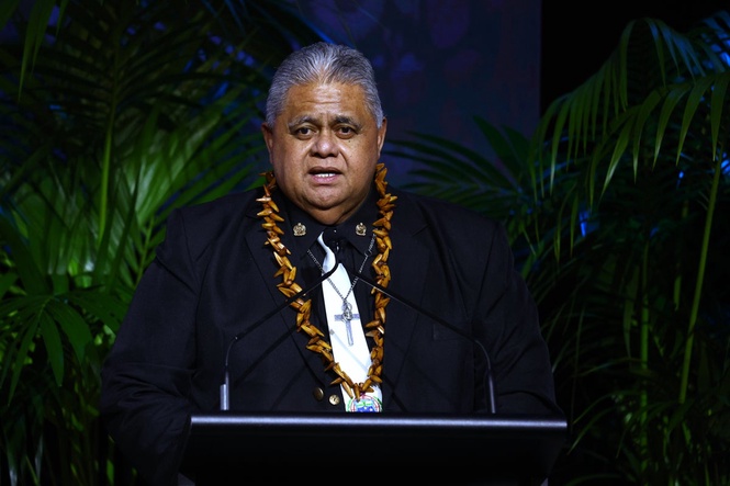 Samoan prime minister apologises for Nazi gesture in leaked video