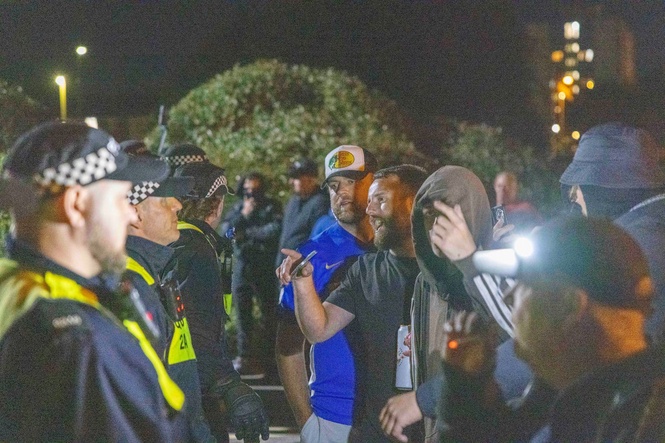 Migrants sent to Kent as small boats protest forms in seaside town