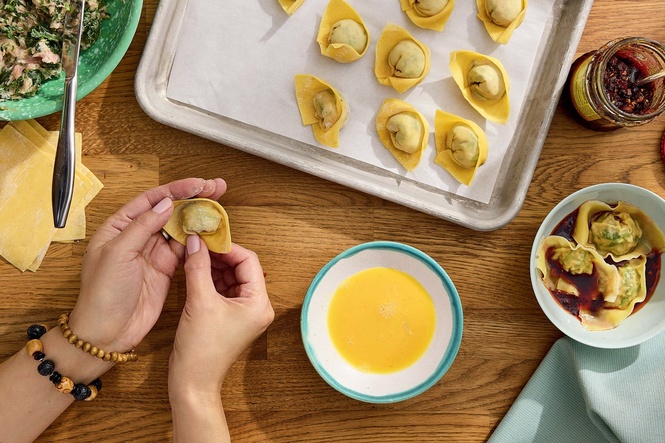 Ming-Na Wen's recipe for 'Popo's Wontons' is as good as gold in her family