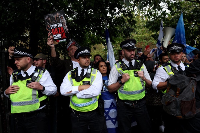 Multiple arrests made as protests take place on October 7 attacks anniversary