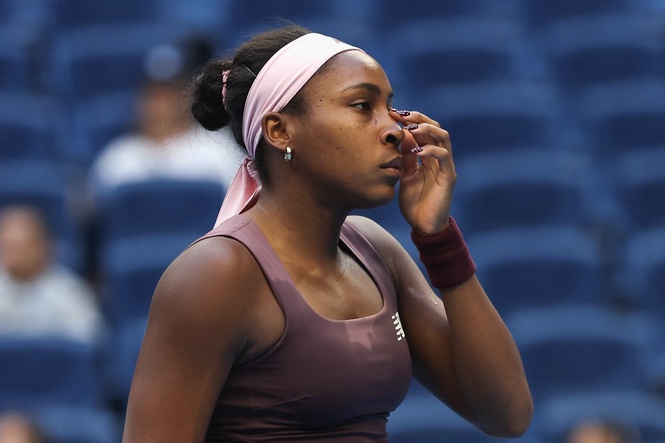 Coco Gauff in shock China Open loss after being racially abused on social media