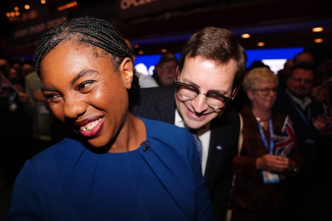 UK Conservative leader says the party is reviving and rules out a pact with Farage's Reform UK