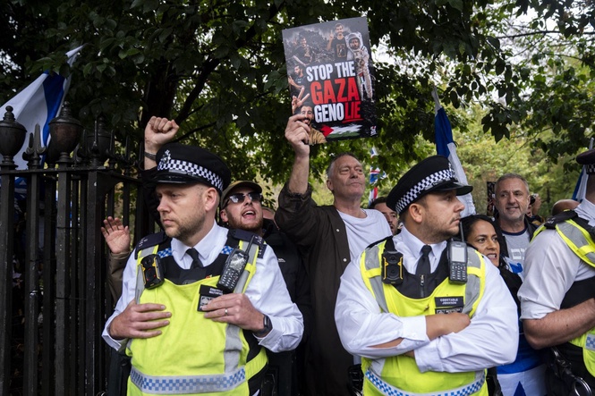 Eleven arrested amid protests on anniversary of October 7 attacks